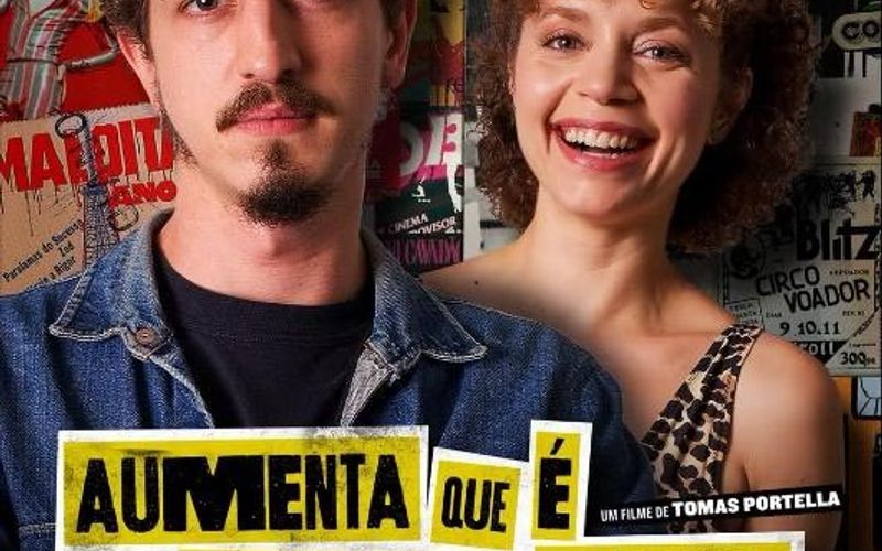 Cena do filme sobre a lendária Rádio Fluminense dos anos 80