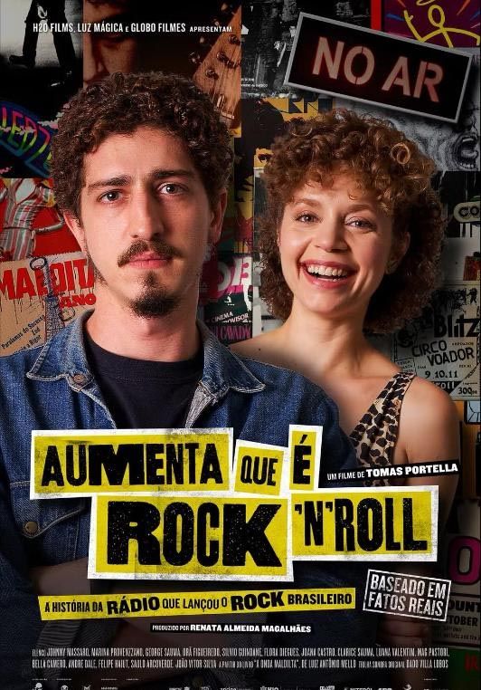 Cena do filme sobre a lendária Rádio Fluminense dos anos 80