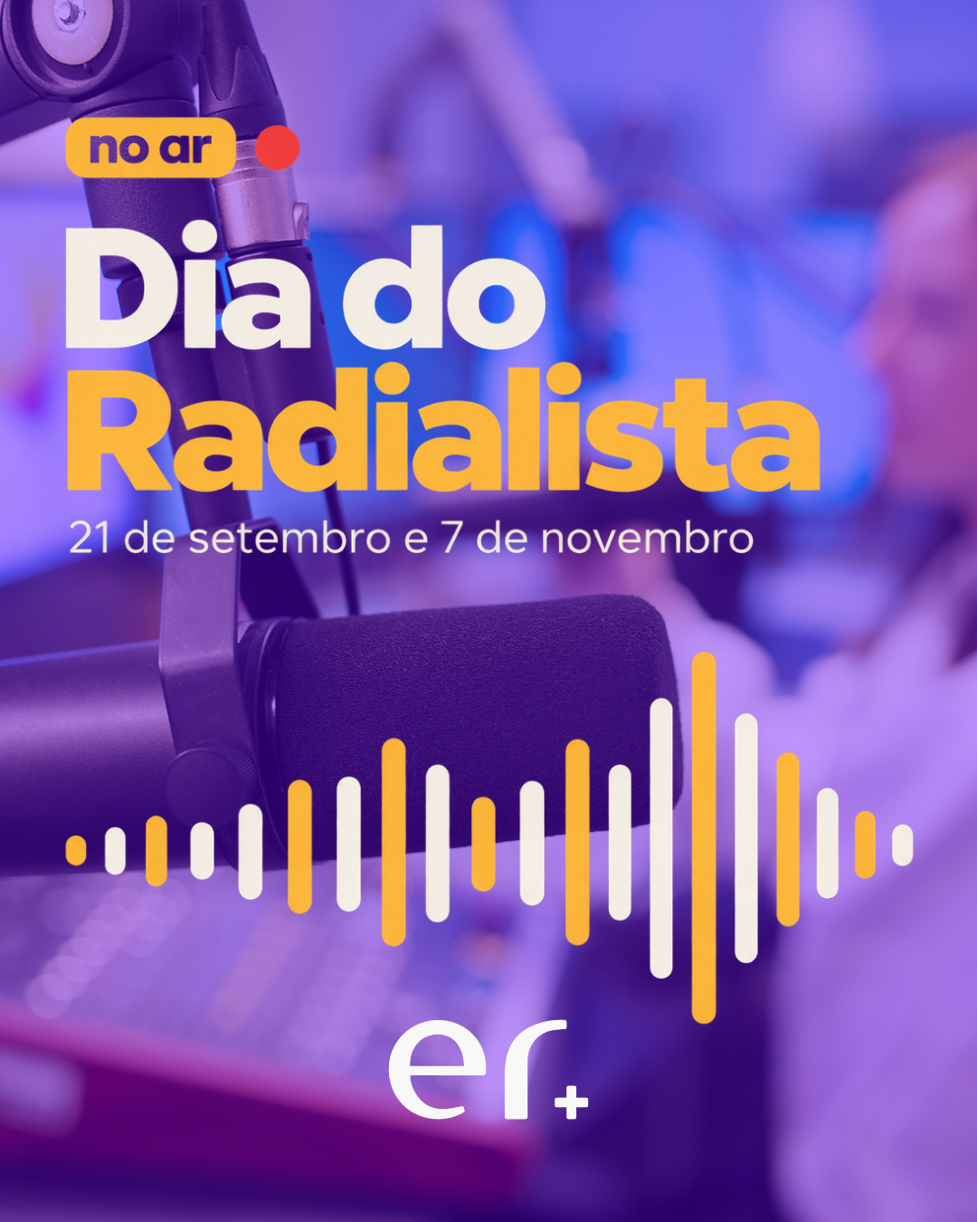 Dia do Radialista: a data de hoje e o encontro com novembro
