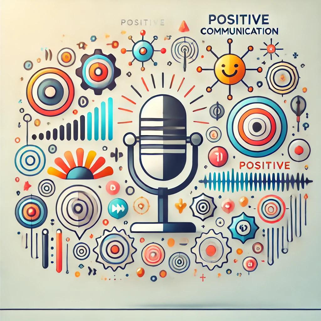 Pessoas em conversa amigável e positiva em ambiente colaborativo