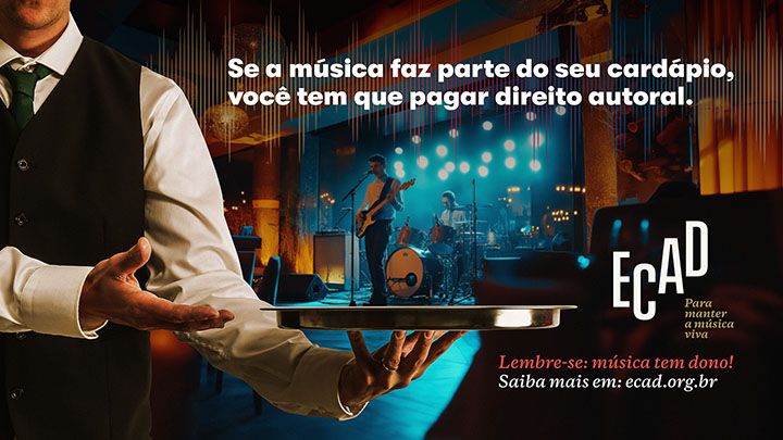 Estabelecimento com apresentação musical executando direitos autorais