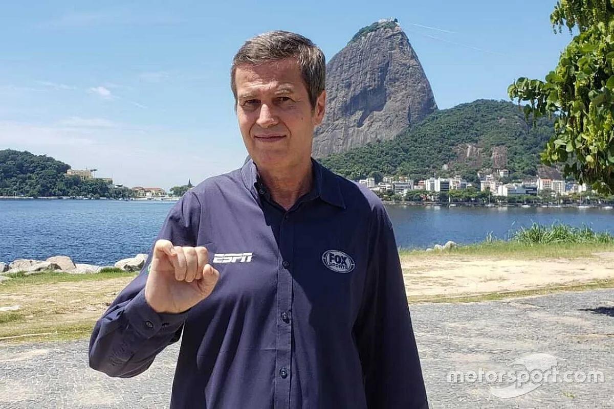 Fausto Macieira, repórter de motociclismo, ex-aluno da Escola de Rádio