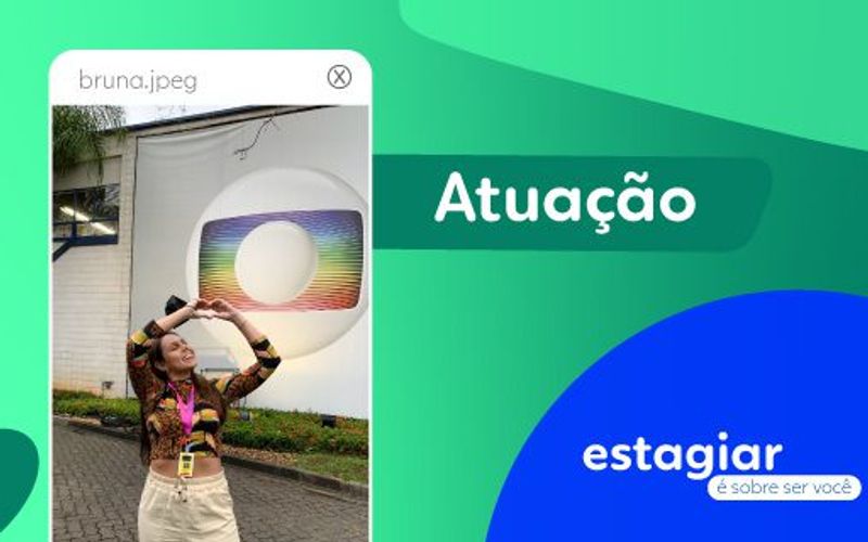 Câmeras profissionais em estúdio de televisão da emissora Globo