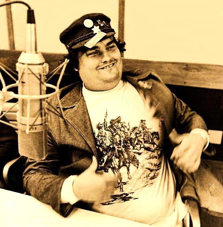 Big Boy em retrato representando sua lendária carreira radiofônica