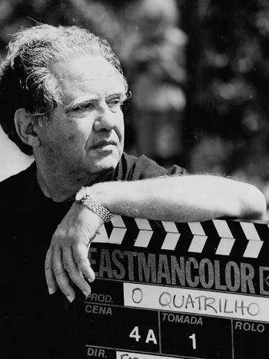 Luiz Carlos Barreto, produtor e diretor de fotografia brasileiro, em retrato