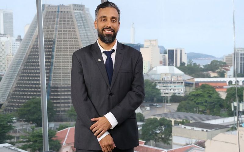 Thiago Regotto radialista diretor geral da EBC em foto