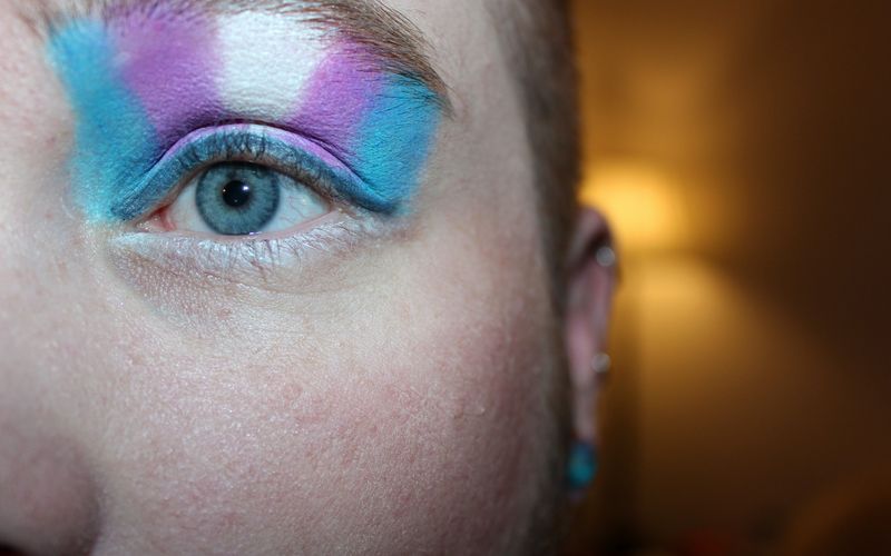 Comunidade trans em manifestação pelo reconhecimento de direitos