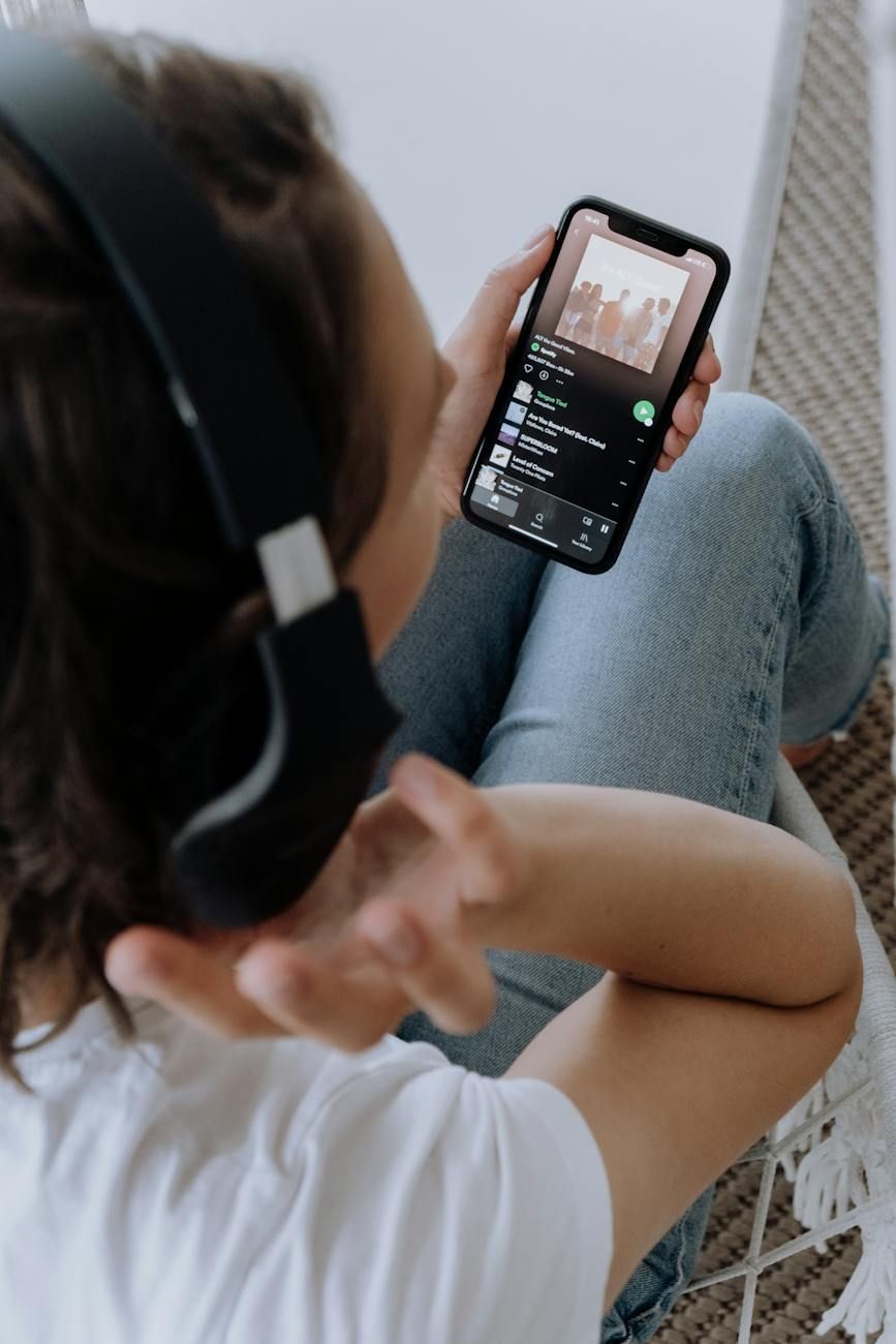 Capas de álbuns e artistas em destaque nas playlists Spotify
