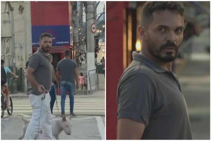 Profissionais de jornalismo sofrendo confronto violento durante cobertura em rua