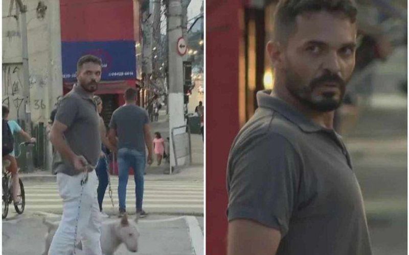 Profissionais de jornalismo sofrendo confronto violento durante cobertura em rua