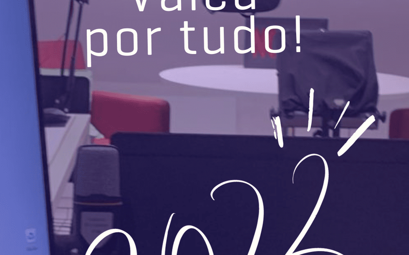 Elemento visual simbólico representando reflexão e novo começo