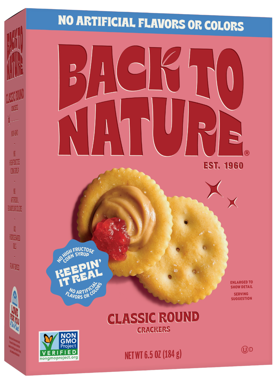 red box of classic round crackers