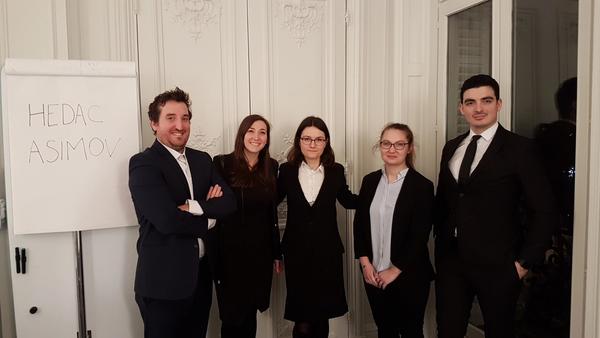 Digital Law Moot Court Competition – Me de la Motte Rouge, coach de l’équipe Hedac Asimov