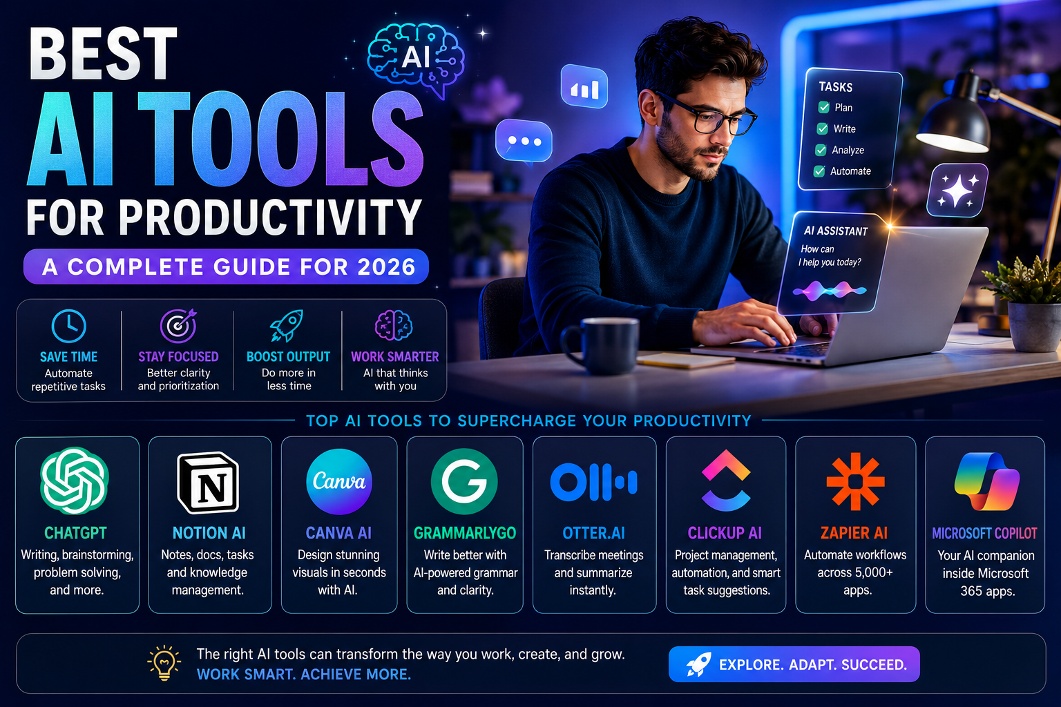 Best AI Tools for Productivity: A Complete Guide for 2026 