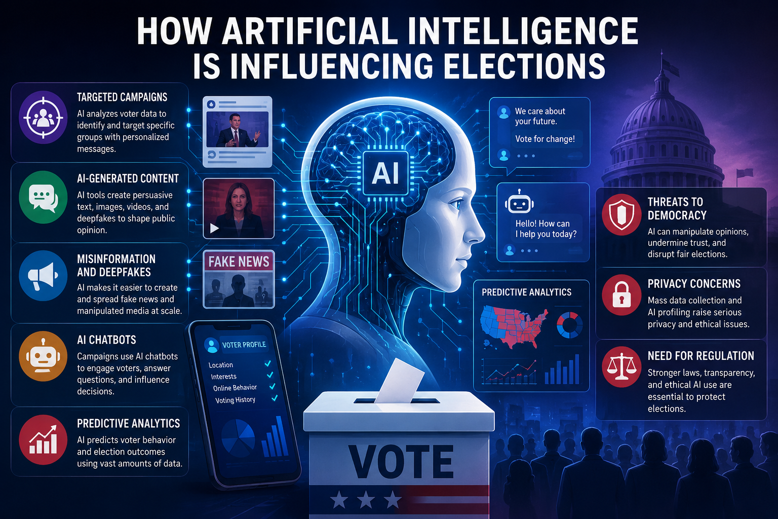 How Artificial Intelligence Is Influencing Elections