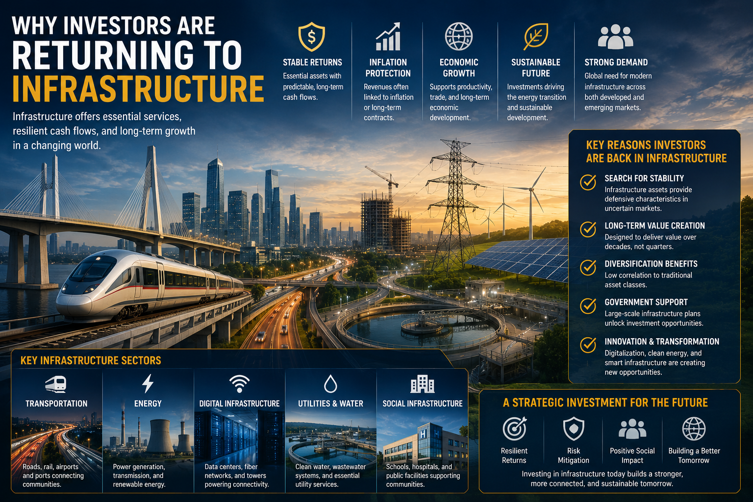 Why Investors Are Returning to Infrastructure