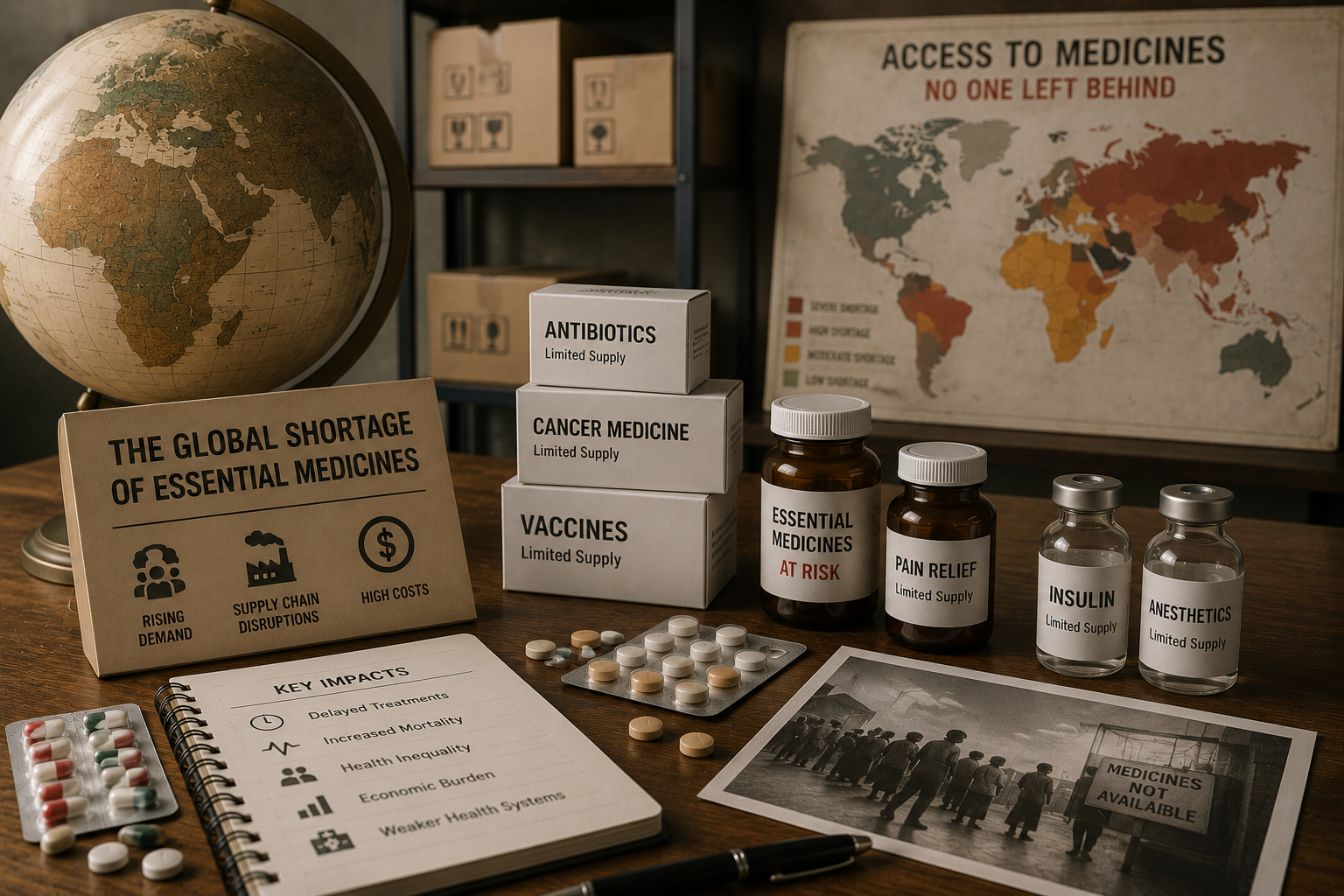 The Global Shortage of Essential Medicines