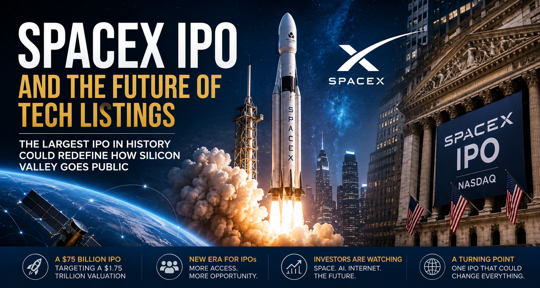 SpaceX IPO and the Future of Tech Listings