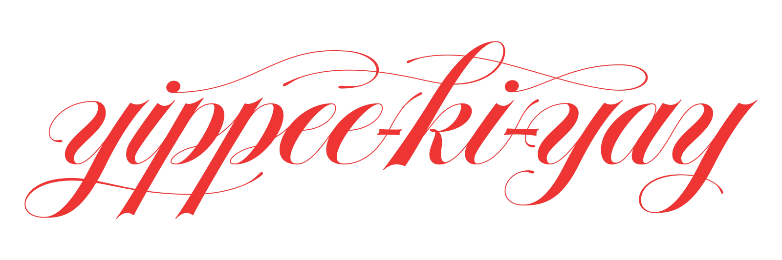 Yippee Ki Yay lettering artwork thumbnail.