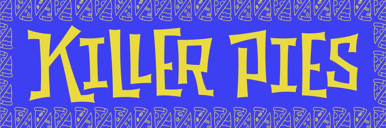 Killer Pies pizza shop branding project thumbnail