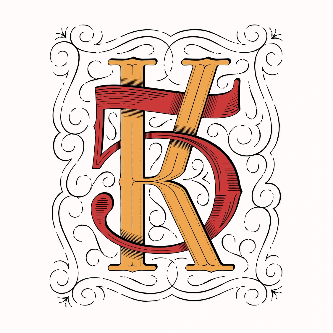 Custom monogram collection, project image 2.