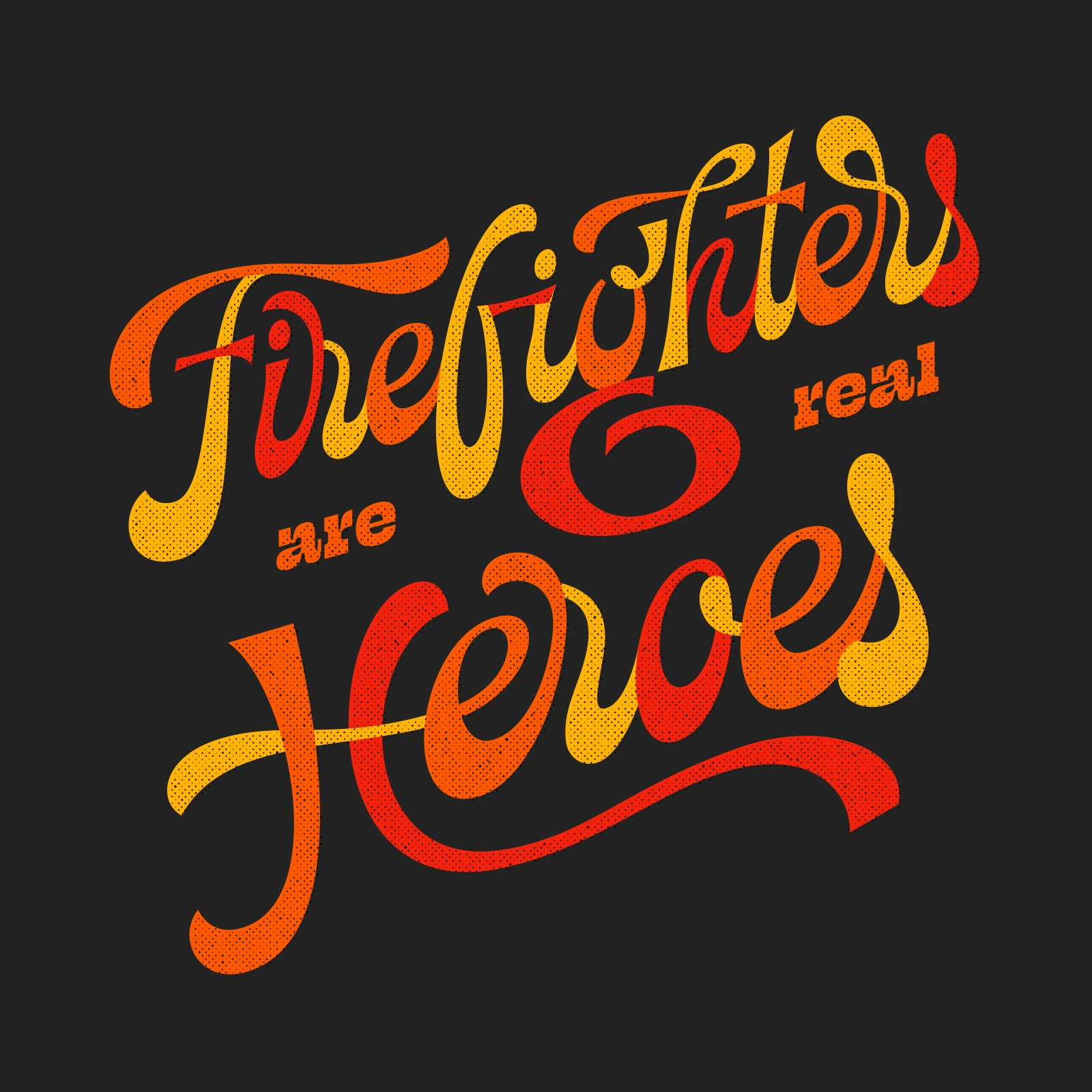 Heroes lettering series thumbnail