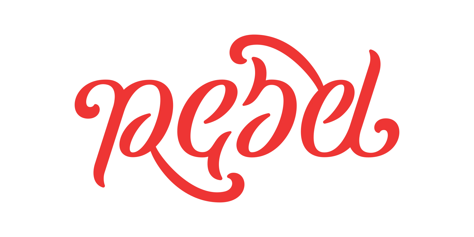 Rebel ambigram artwork thumbnail.