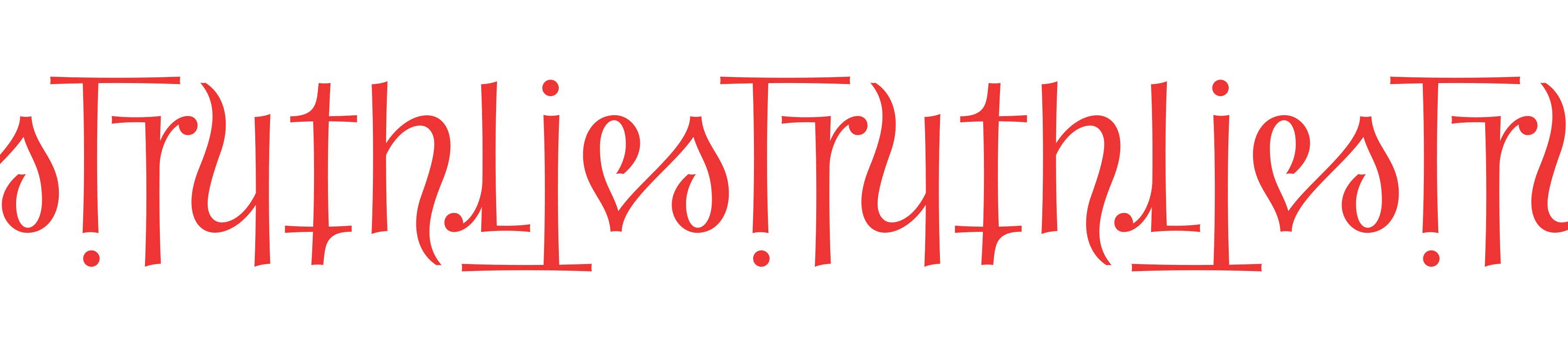 Truth & Lies ambigram artwork thumbnail.