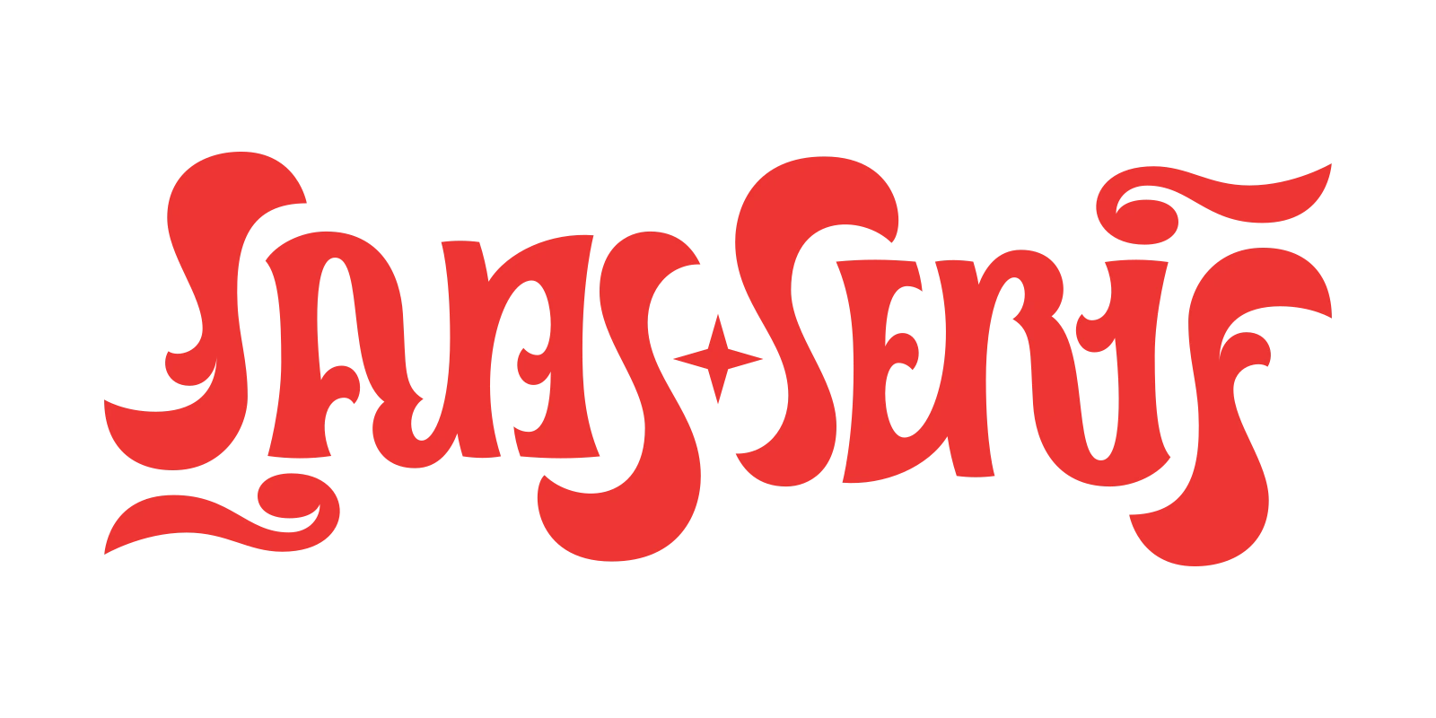 Sans Serif ambigram artwork thumbnail.