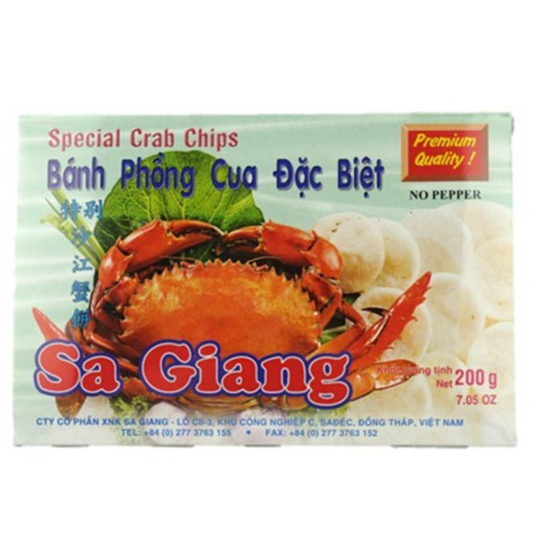 CRAB CHIPS DRIED 200G