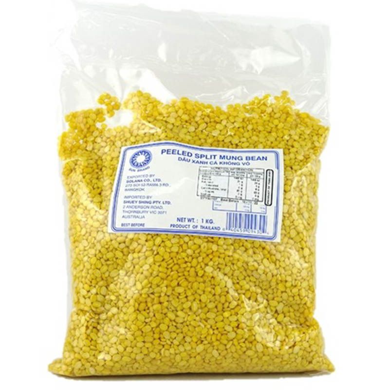 PEELED SPLIT MUNG BEAN (1kg)
