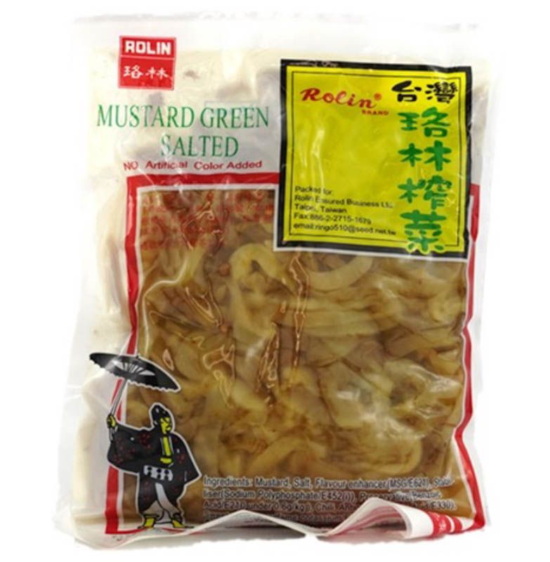MUSTARD GREEN SALTED STRIP