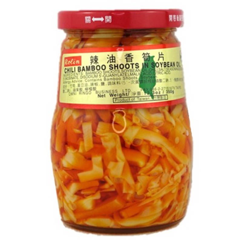 CHILLI BAMBOO SHOOTS IN SOYBEAN OIL