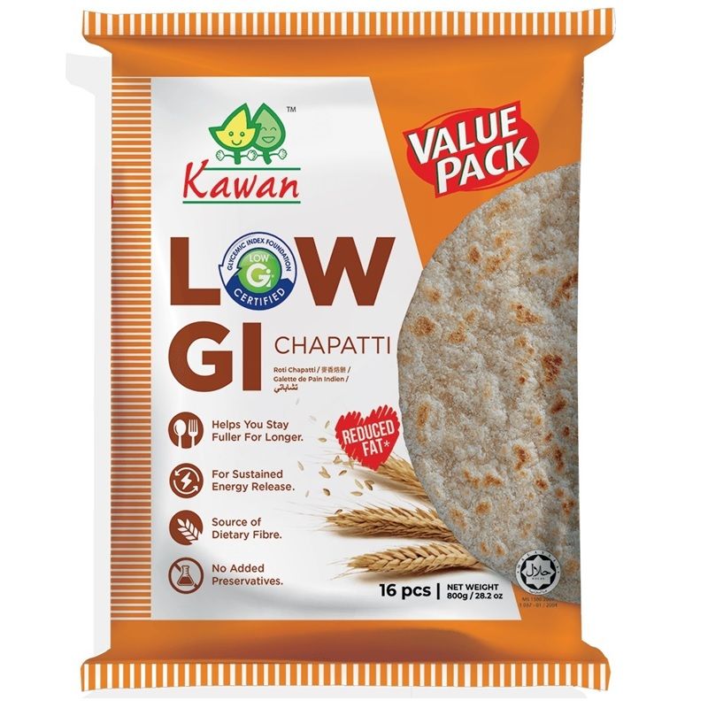CHAPATTI FLAT BREAD (LOW GI) FAMILY 2PACK