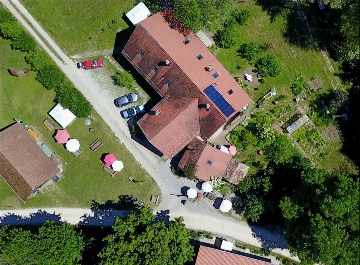 Die Herberge Sennhütte im Sommer