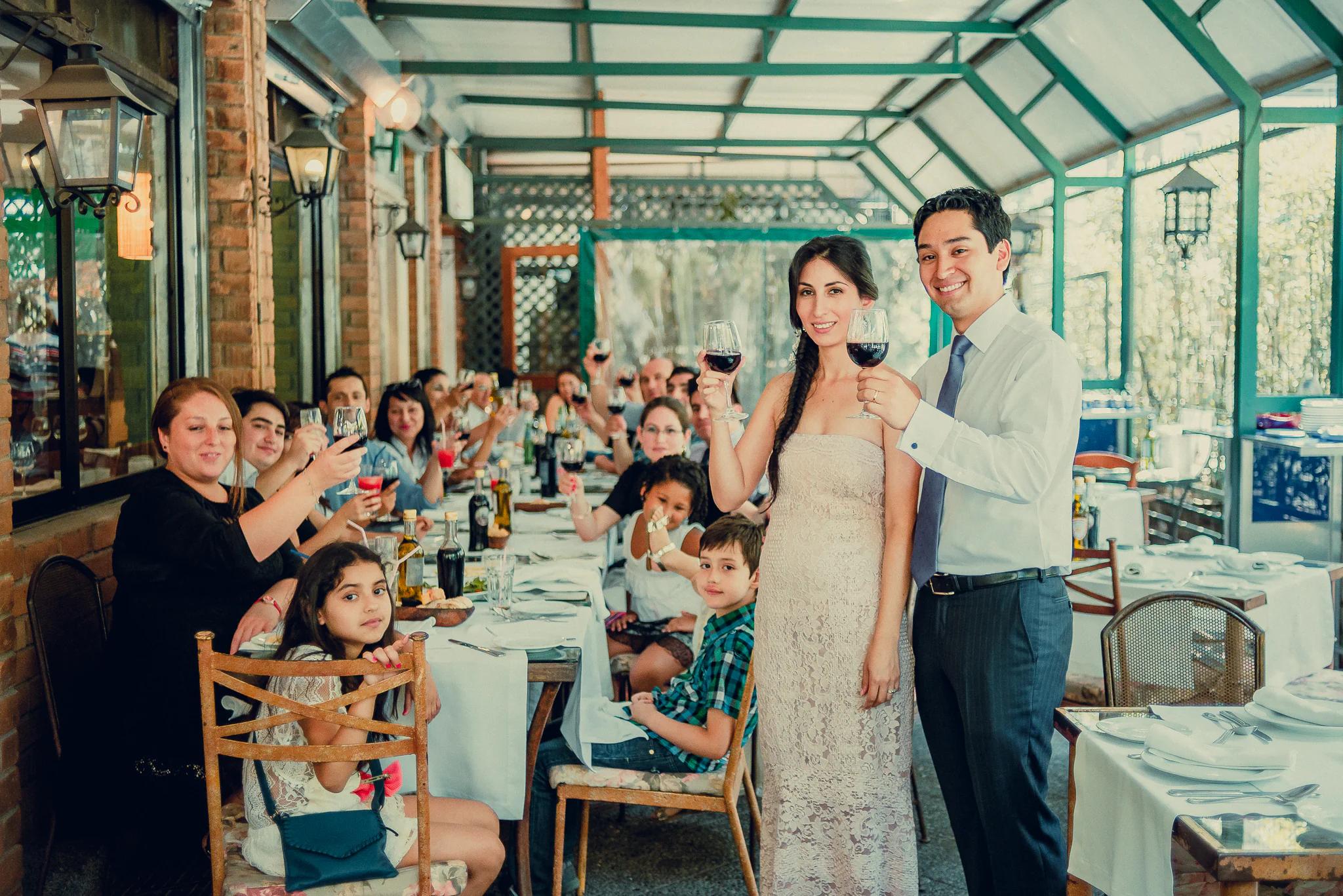 Fotografía de matrimonio de la galería principal