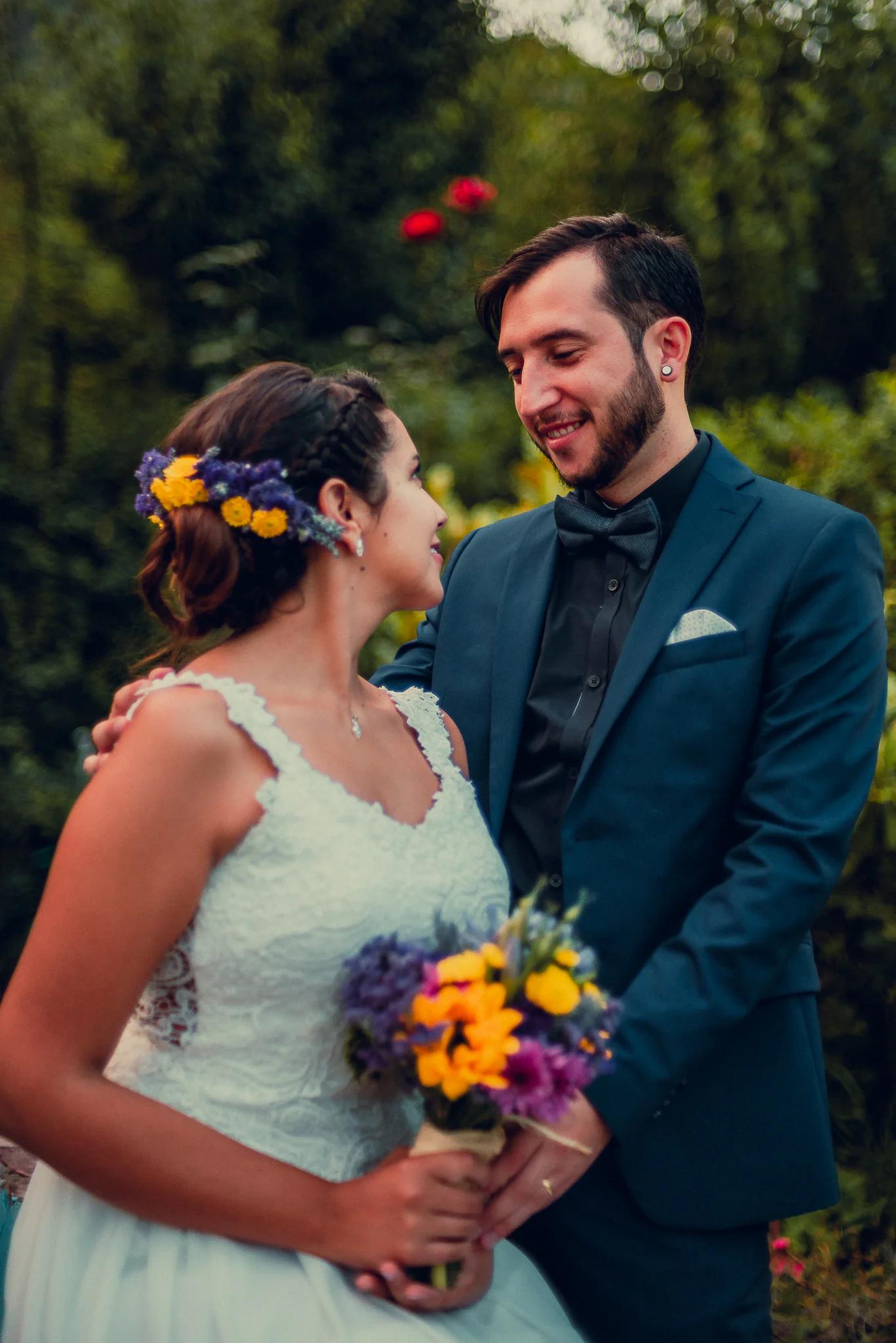 Fotografía de matrimonio de la galería principal