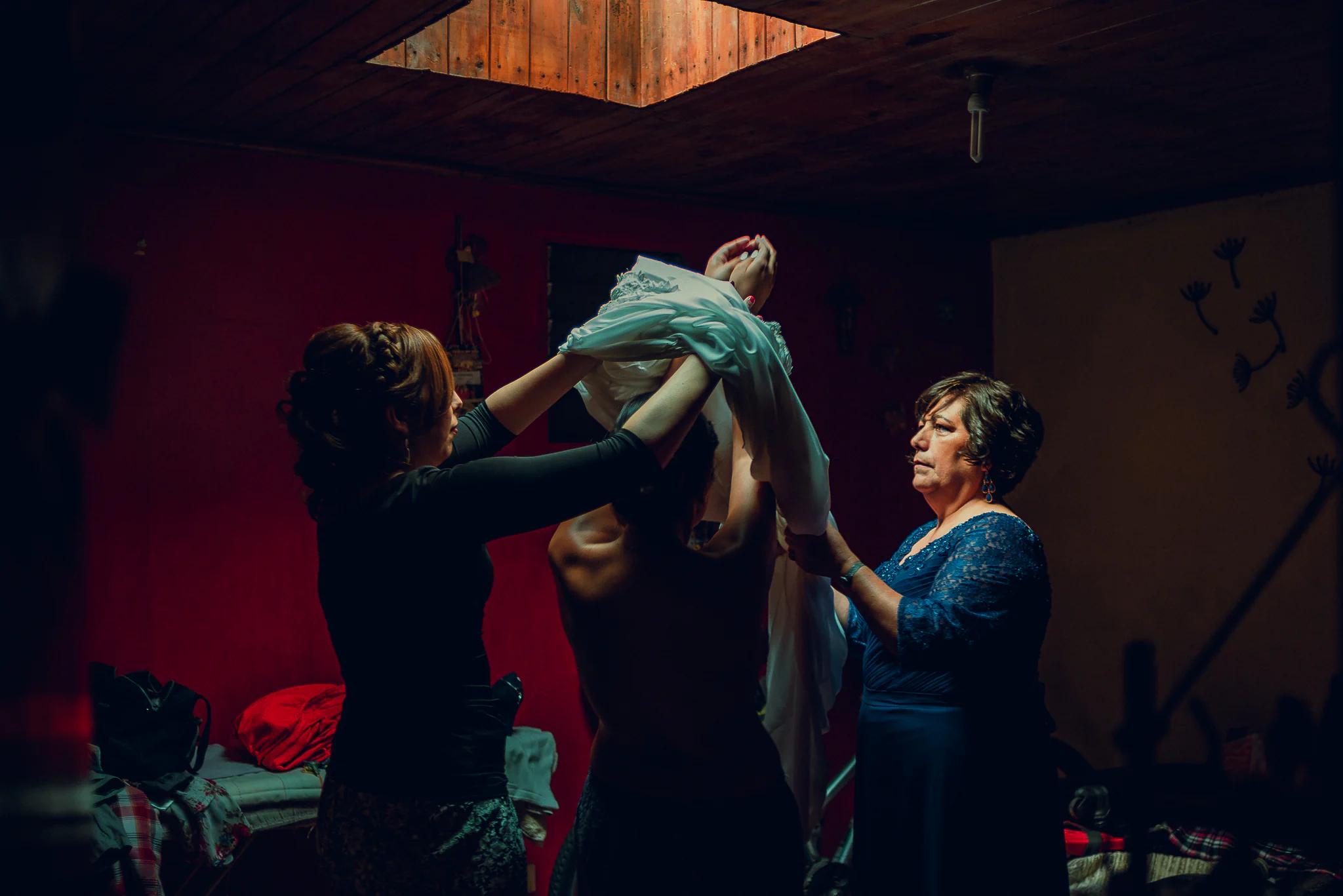 Fotografía de matrimonio de la galería principal