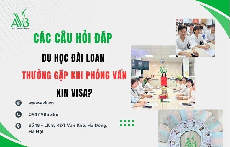 Các câu hỏi đáp DHĐL thường gặp khi phỏng vấn xin visa ở Bá Thước,Thanh Hóa