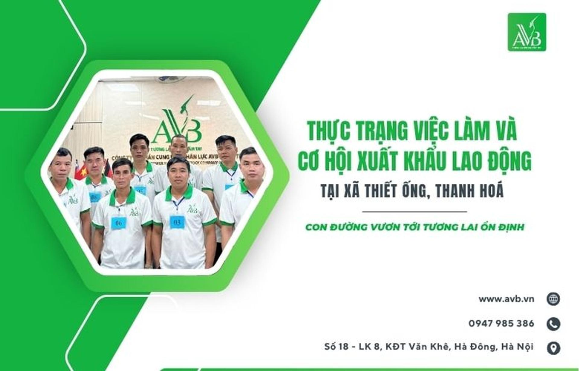 Thực Trạng Việc Làm Và Cơ Hội Xuất Khẩu Lao Động Tại Xã Thiết Ống, Thanh Hóa – Con Đường Vươn Tới Tương Lai Ổn Định