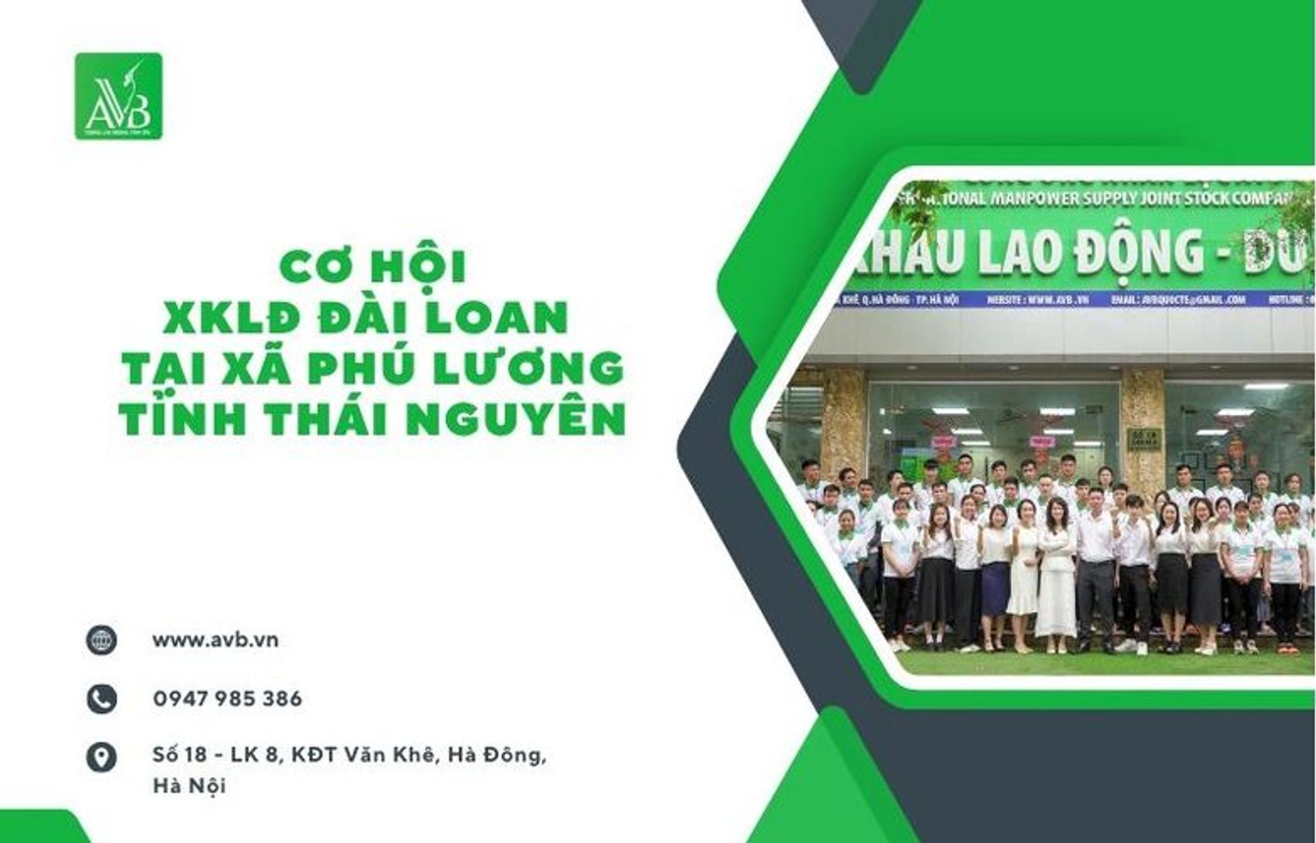 XKLĐ Đài Loan Tại Xã Phú Lương, Thái Nguyên – Lương Cao, Công Việc Ổn Định