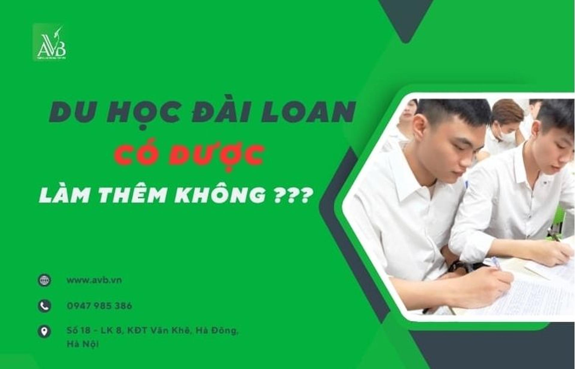 Du học Đài Loan có được làm thêm không? Cơ hội tại xã Điền Quang, Thanh Hóa