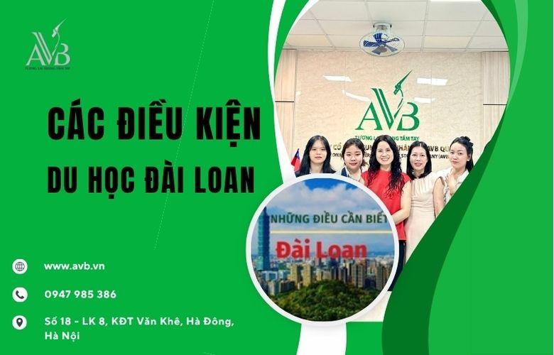 Điều kiện du học Đài Loan 2025 tại xã Nga Sơn 6, Thanh Hóa