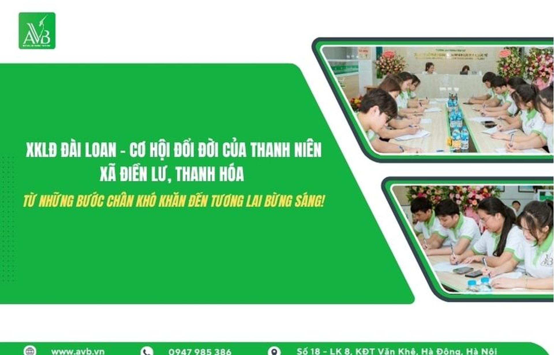XKLĐ Đài Loan – Cơ Hội Đổi Đời Của Thanh Niên Xã Điền Lư, Thanh Hóa: Từ Những Bước Chân Khó Khăn Đến Tương Lai Bừng Sáng!