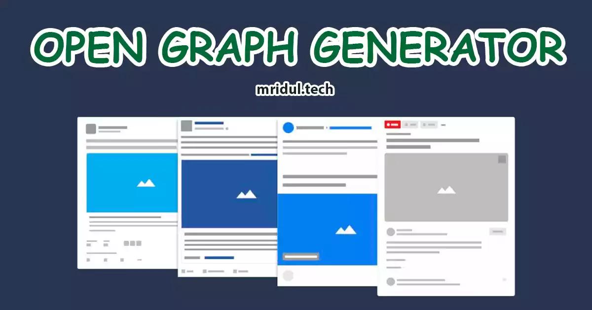 Open Graph Generator