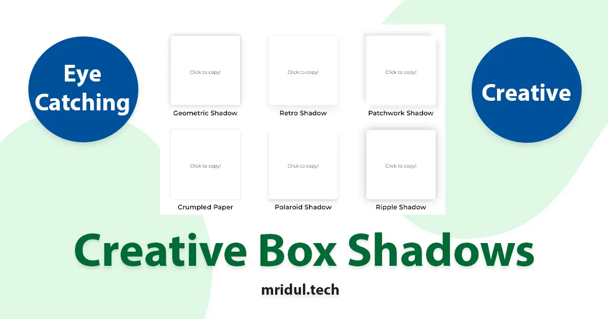 CSS Box Shadows