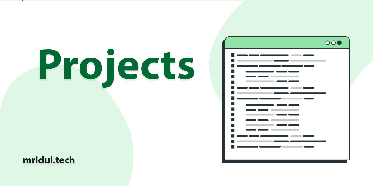 Explore Projects on React, Next.js, Tailwind CSS, JavaScript, and More