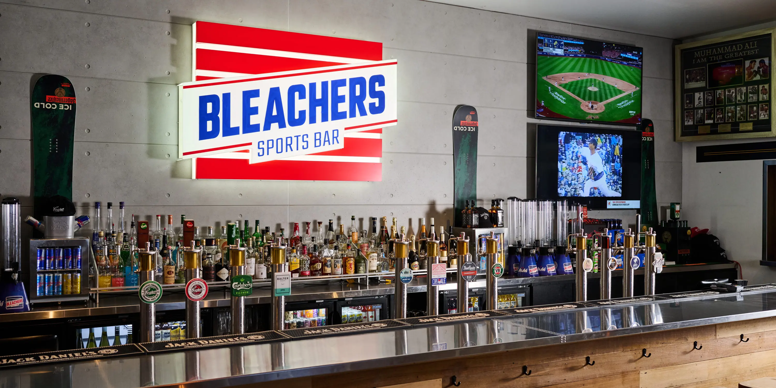 Bleachers sports bar