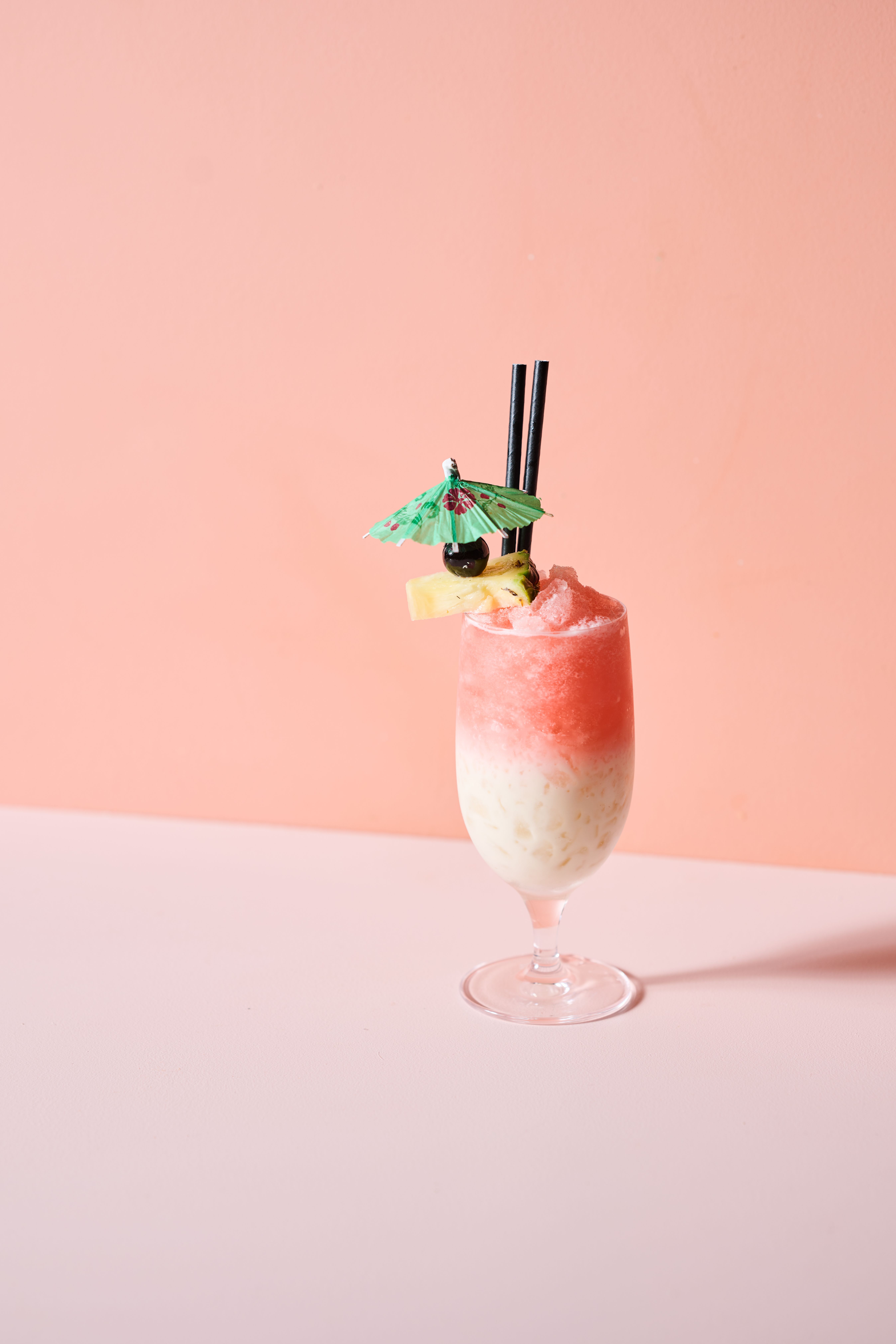 Miami Vice Frozen Cocktail