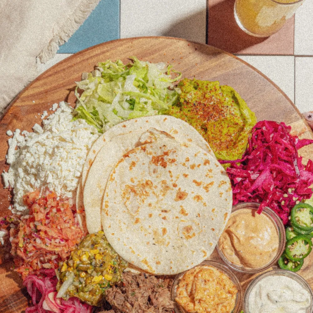 taco platter